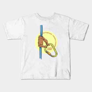 Autoblock prusik hitch  third hand Kids T-Shirt